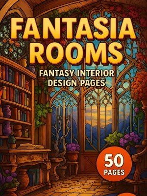 Fantasia Rooms – 50 Fantasy Interior Design Pages