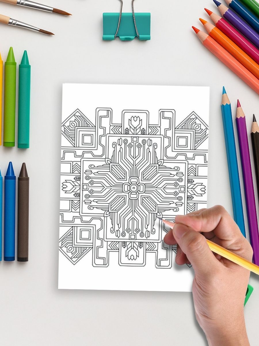 Mandala Matrix – 105 Geometric Paths to Stillness - Image 5